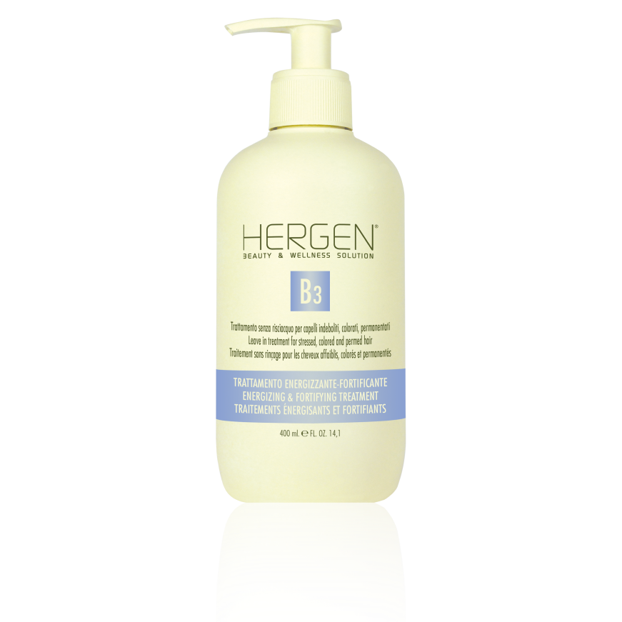 Hergen B3 Color Treated, Permed and Stressed Hair Leave In Treatment