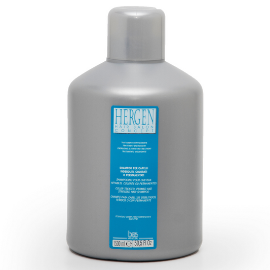 Hergen Blue Color Treated, Permed and Stressed Hair Shampoo