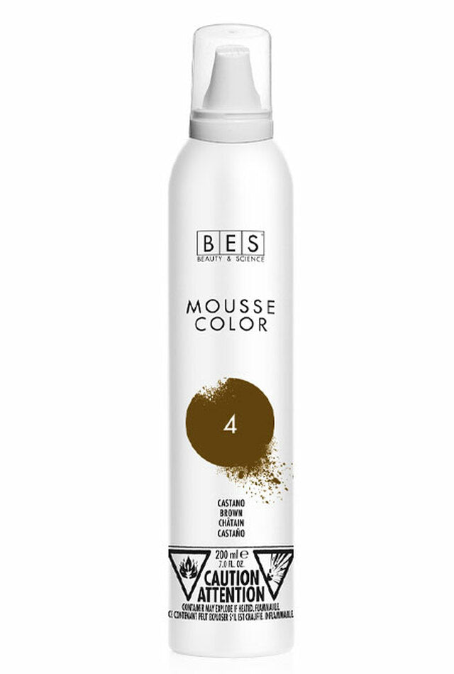 BES Mousse Color #4 Brown