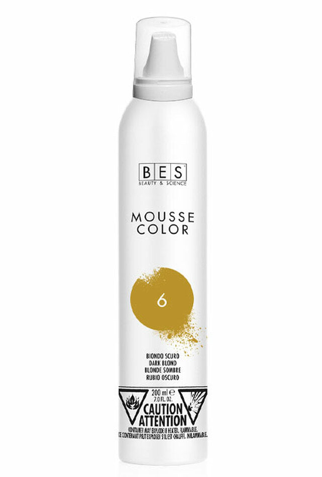 BES Mousse Color #6 Dark Blond
