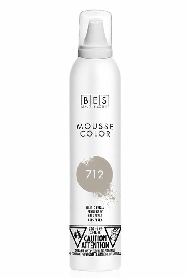 BES MOUSSE COLOR #712 PEARL GREY