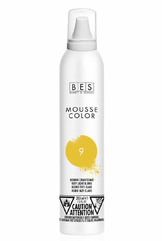 BES MOUSSE COLOR #9 VERY LIGHT BLOND